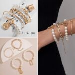 IFKM 6 PACK (24 PCS) Boho Gold Chain Bracelets Set for... - Image 5