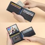 RUNBOX Wallet for Men Slim Rfid Leather 2 ID Window... - Image 4