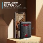 RUNBOX Wallet for Men Slim Rfid Leather 2 ID Window... - Image 3