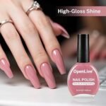 16.5ml Dusty Rose Nail Polish Large Volume Quick Drying... - Image 4